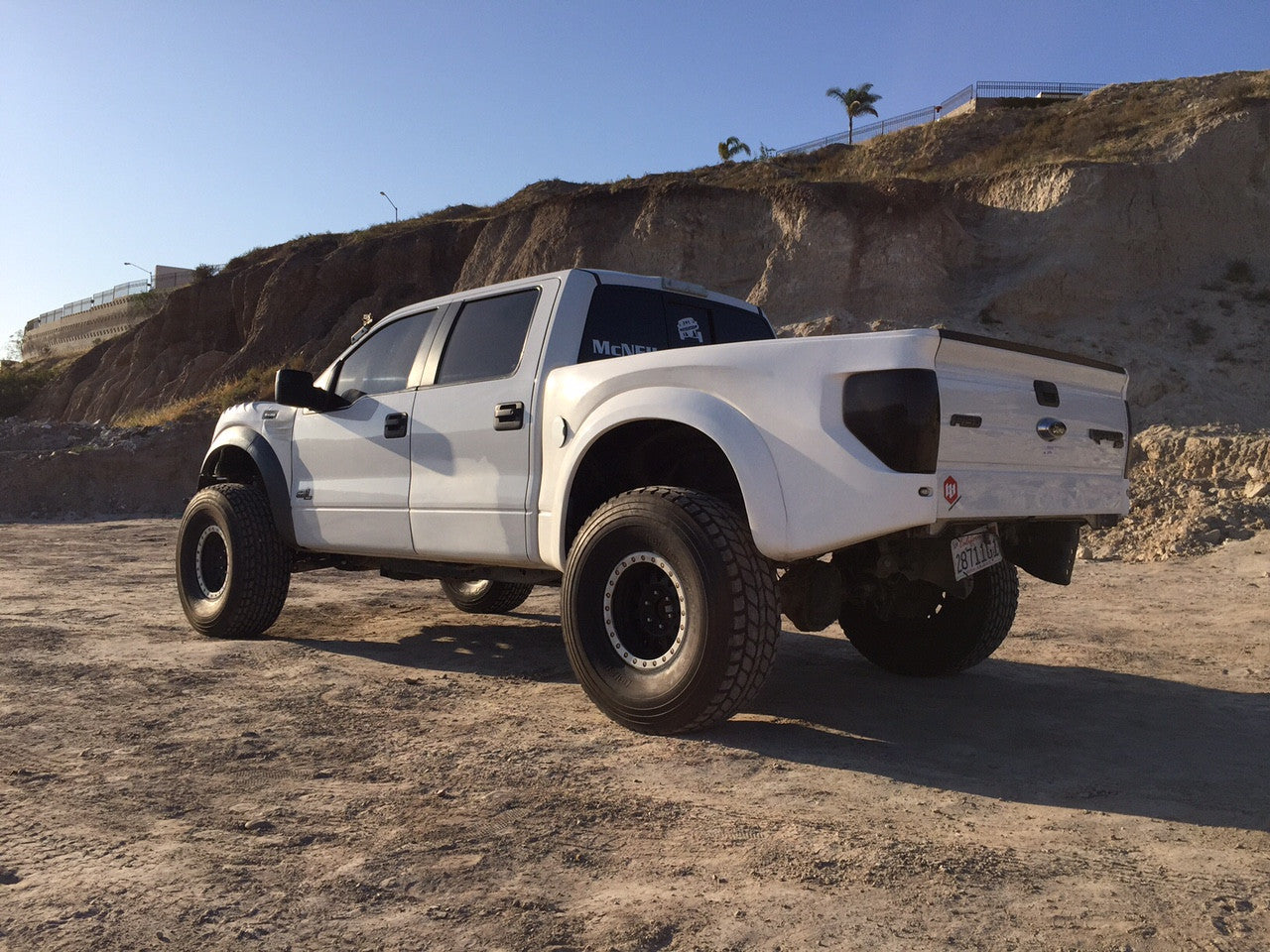 10-14 Ford Raptor TT Style Off Road Fiberglass Bedsides - 5.5 Bed - McNeil Racing Inc