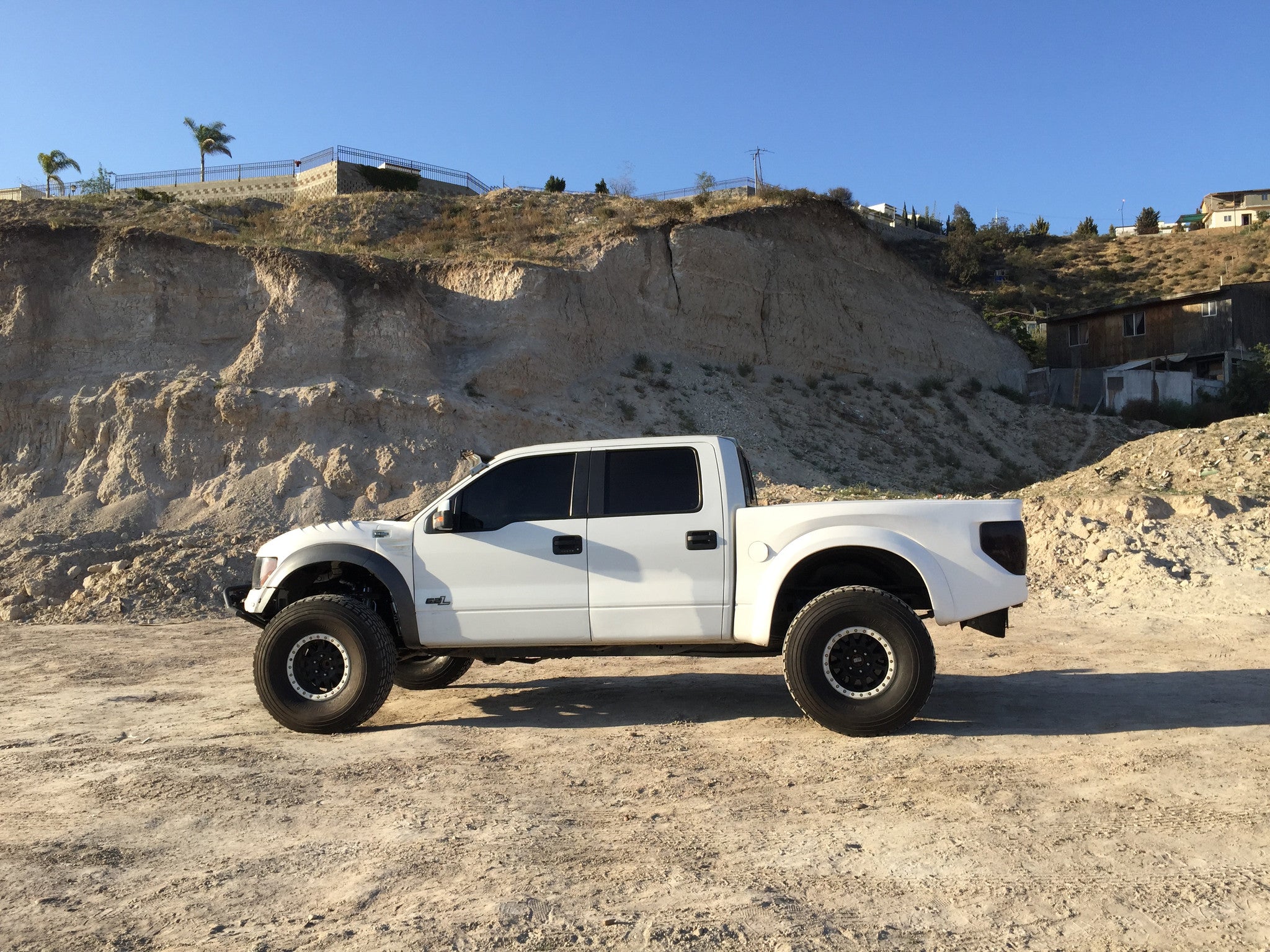 10-14 Ford Raptor TT Style Off Road Fiberglass Bedsides - 5.5 Bed - McNeil Racing Inc