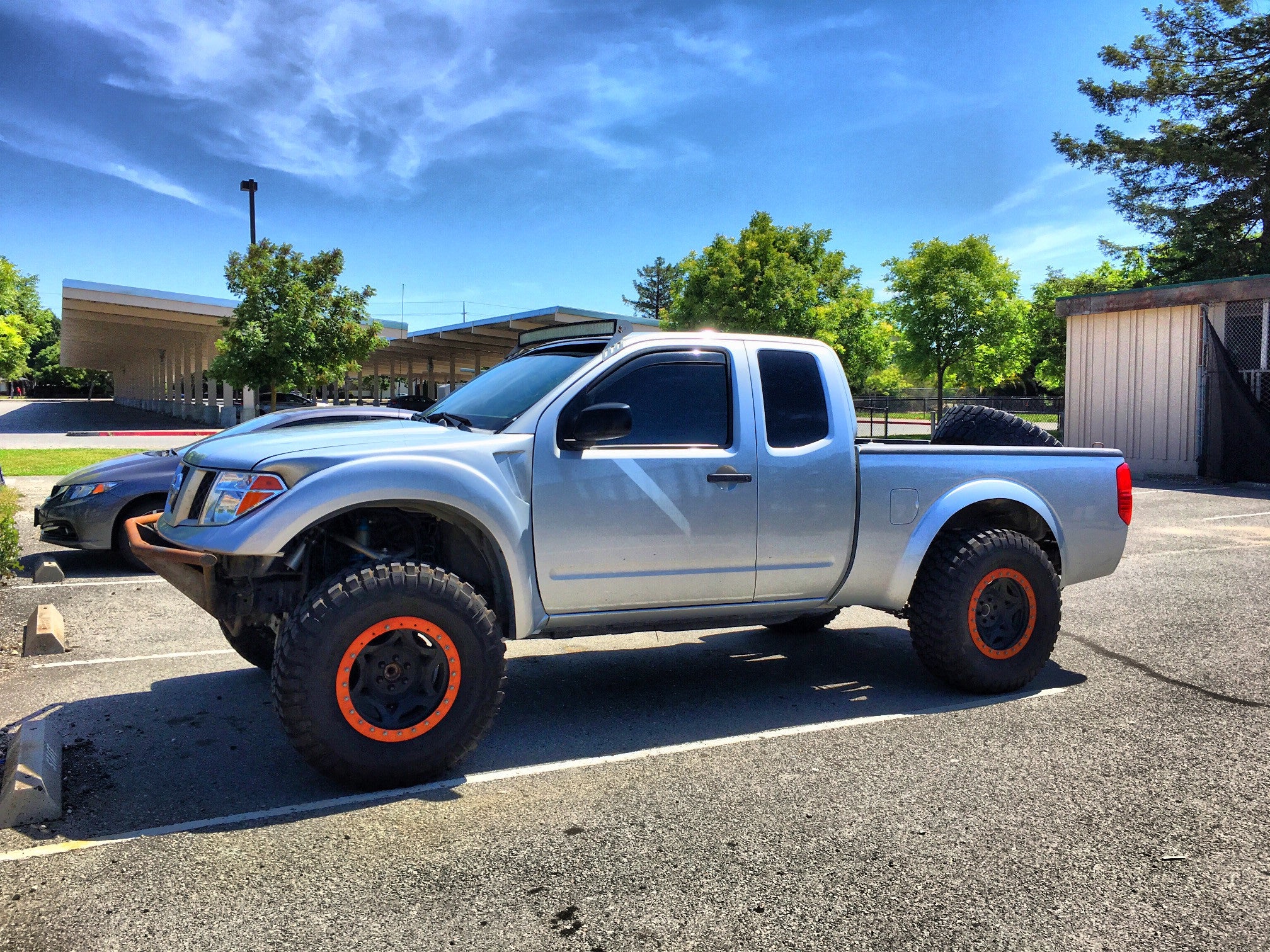 05-15 Nissan Frontier 4" Bulge Off Road Fiberglass Fenders - McNeil Racing Inc