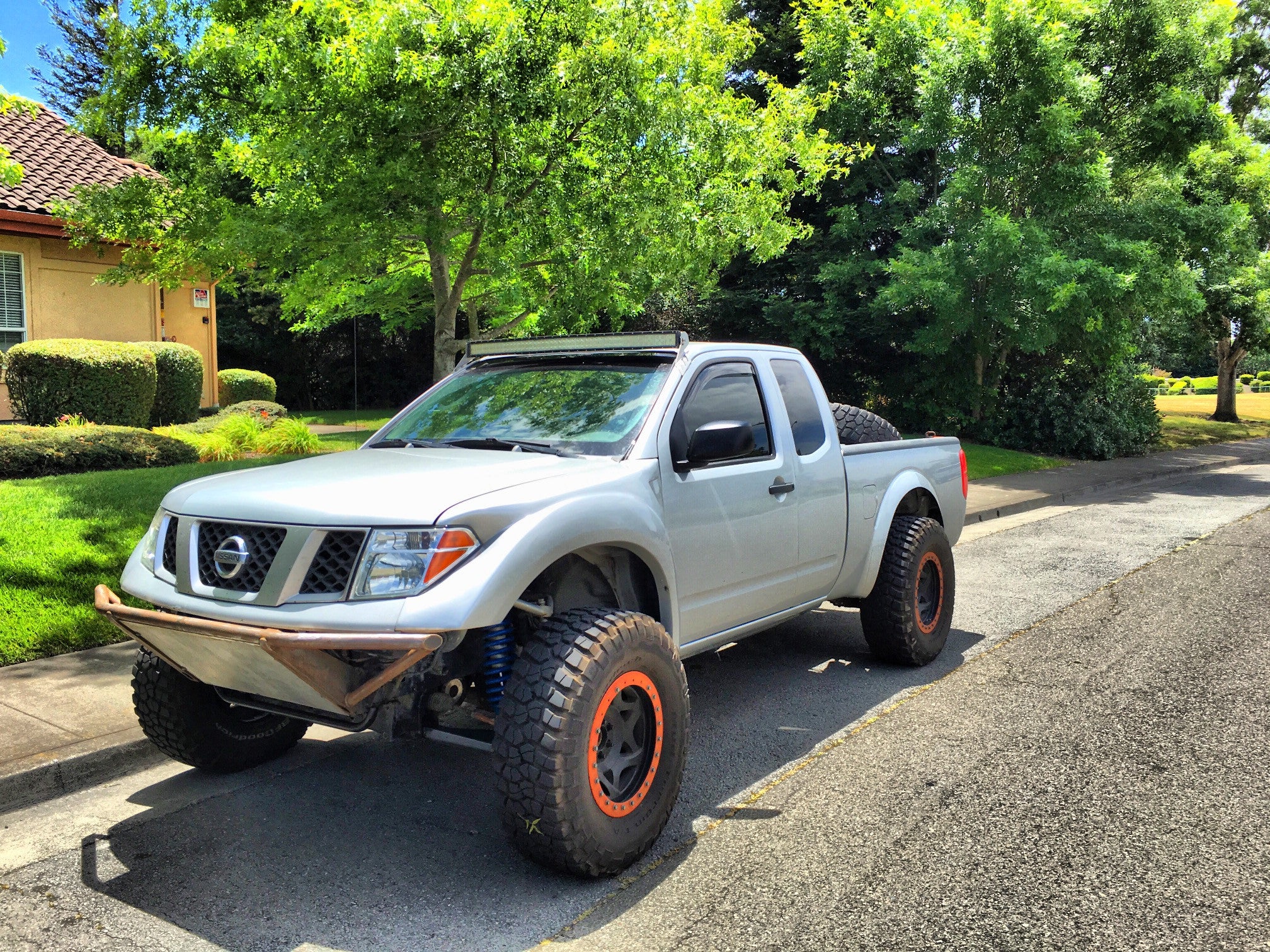 05-15 Nissan Frontier 4" Bulge Off Road Fiberglass Fenders - McNeil Racing Inc