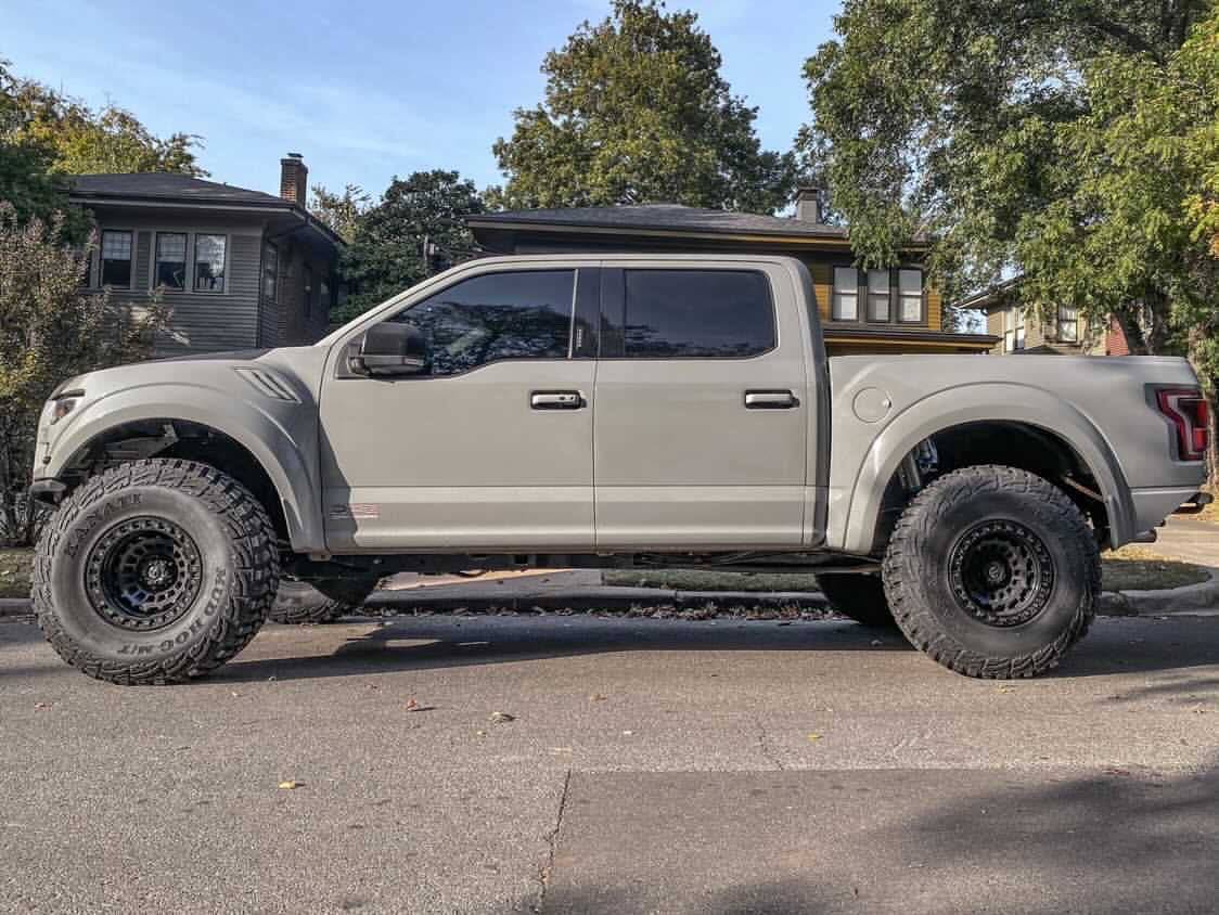 2017-2020 Ford Raptor +4 Off Road Fiberglass Fenders