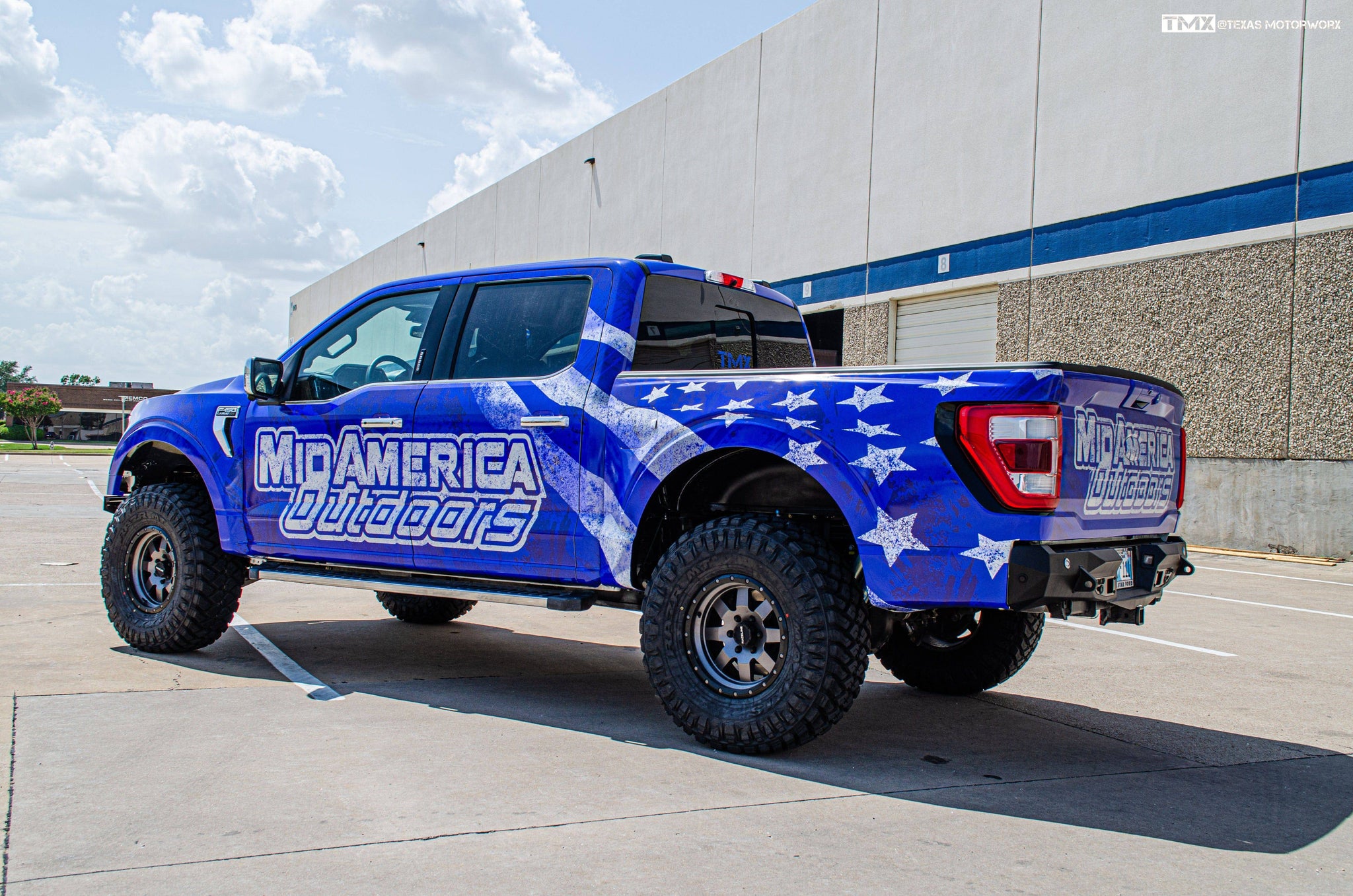2021 Ford F150 4" Bulge Off Road Fiberglass Fenders