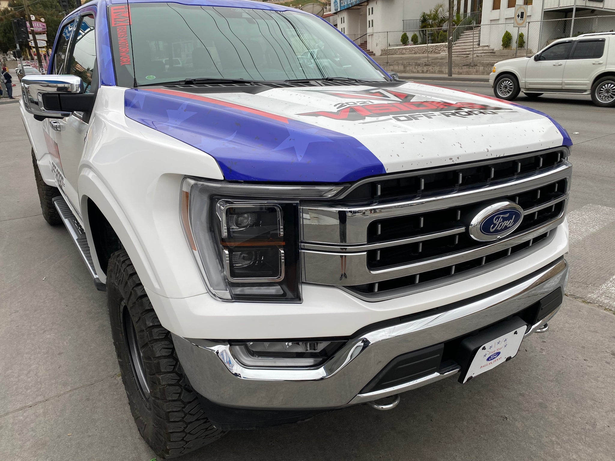 2021 Ford F150 4" Bulge Off Road Fiberglass Fenders
