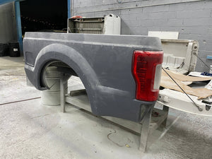 99-16 Conversion to 2017 Ford Super Duty 3" Bulge Off Road Fiberglass SHORT BED Bedsides