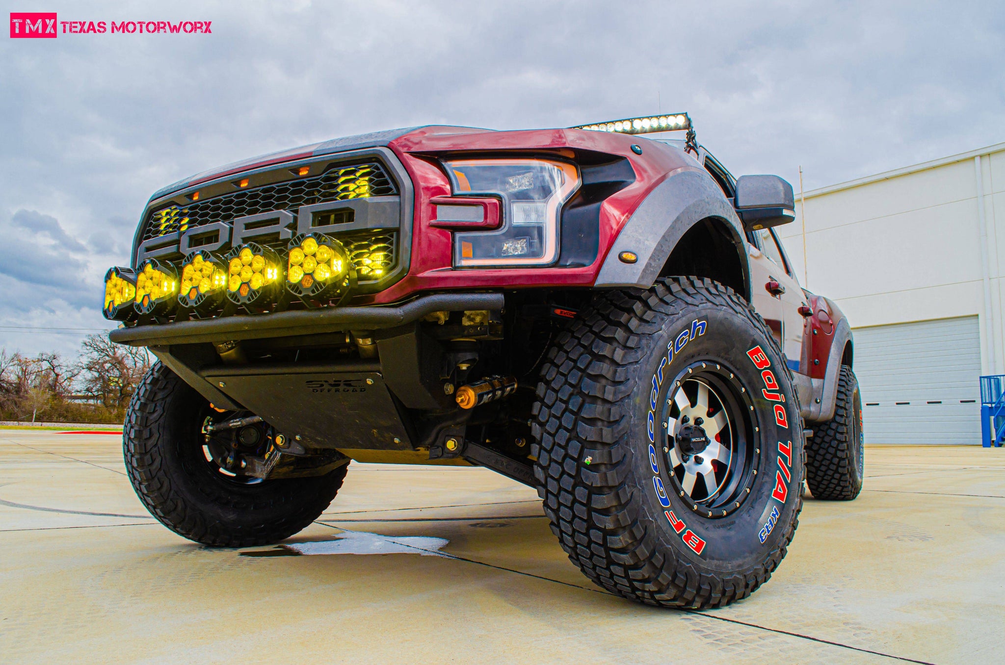 2017-2020 Ford Raptor Off Road Fiberglass One Piece – McNeil Racing Inc