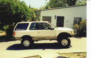 95-01 Ford Explorer 2 Door 4" Bulge Off Road Fiberglass Bedsides