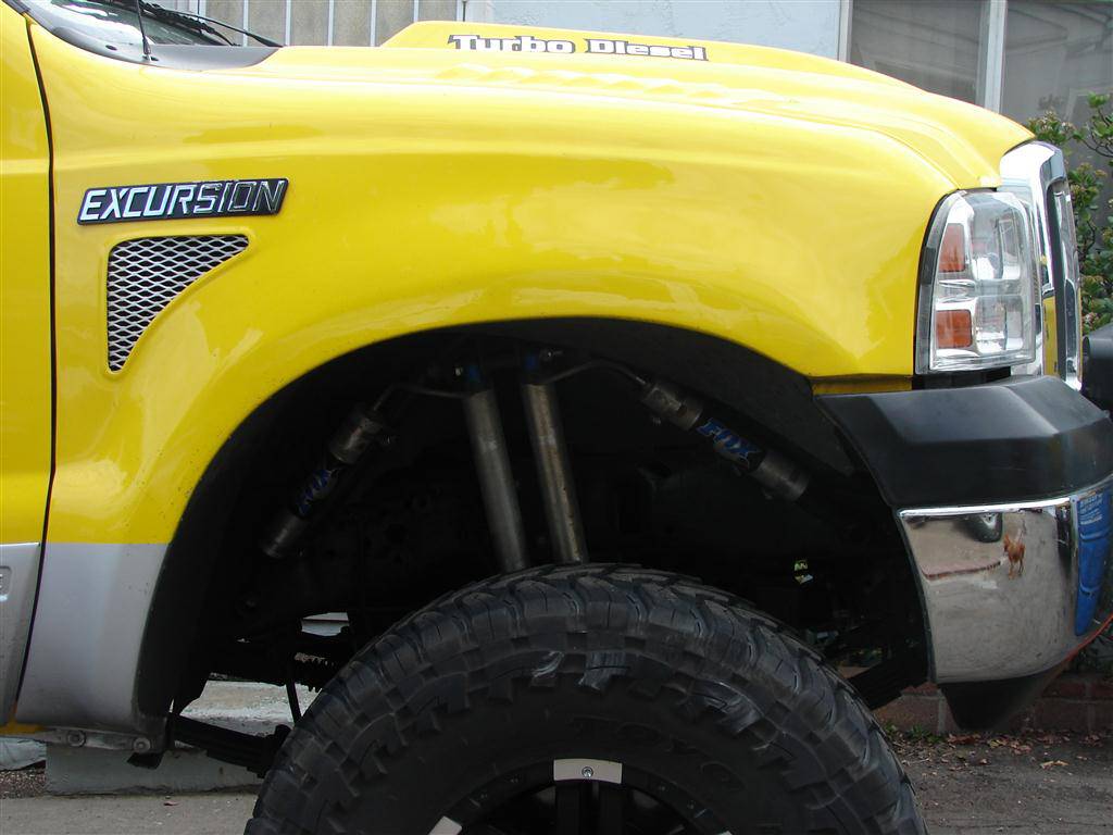 99-07 Ford F250 3" Bulge Off Road Fiberglass Fenders