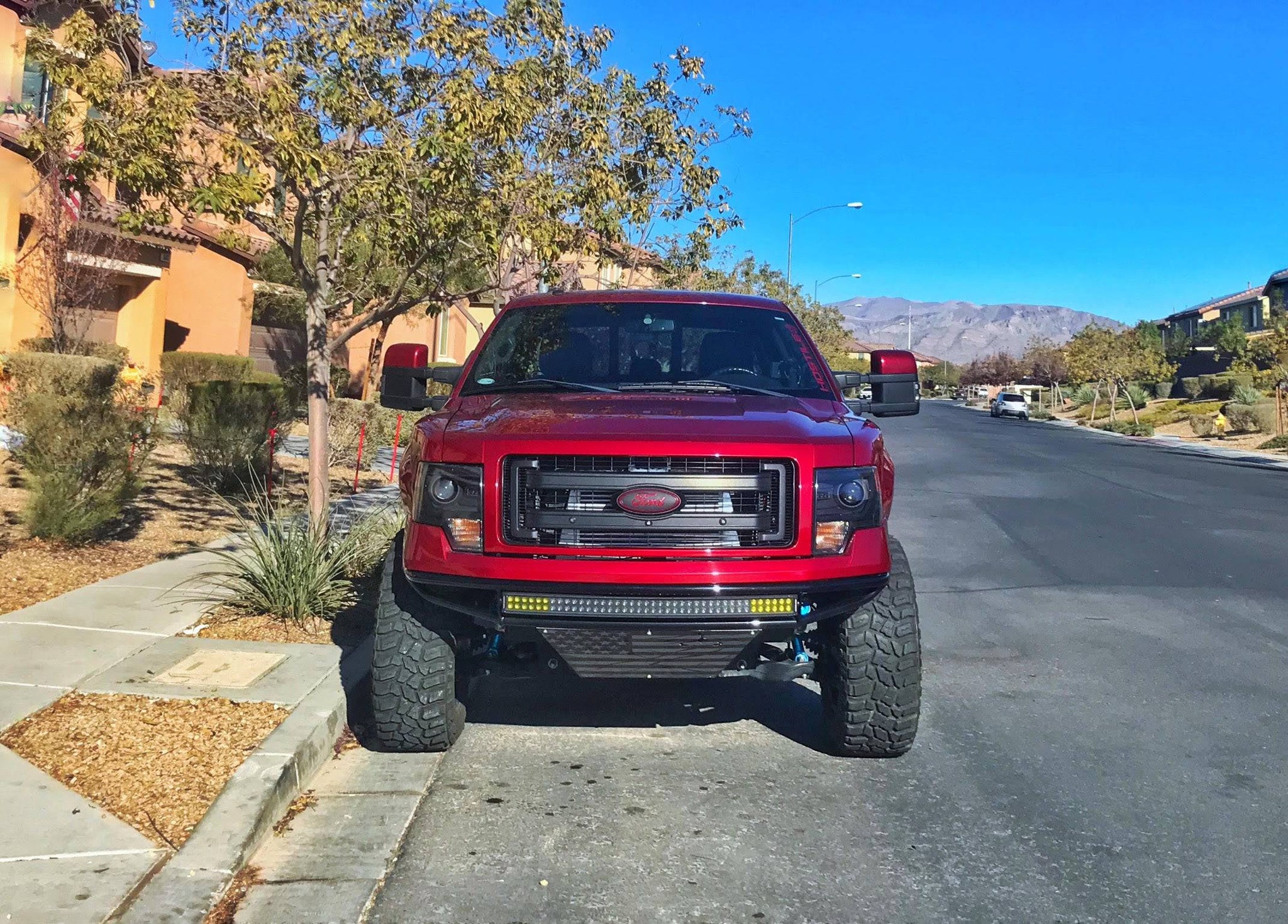 09-14 Ford F150 4" Bulge Off Road Fiberglass Fenders