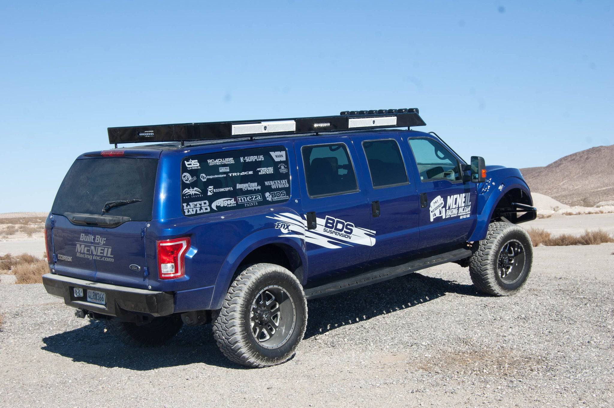 Ford Excursion Rear Fiberglass Bedsides – McNeil Racing Inc