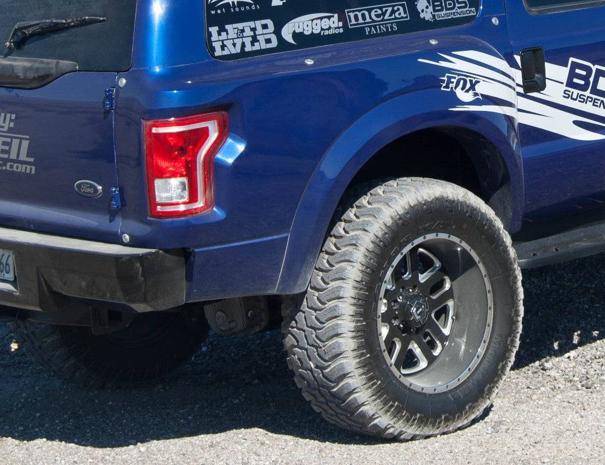 Ford Excursion Rear Fiberglass Bedsides – McNeil Racing Inc